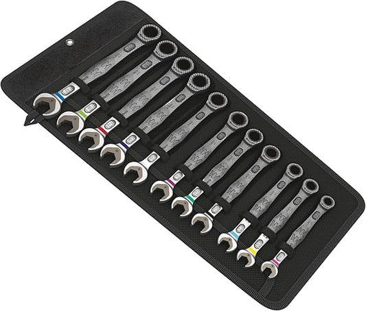 Wera Tools 6000 Joker 11 Metric 1 Combination Ratchet Wrench Set