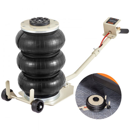 Air Jack, 5 Ton / 11000 Lbs Triple Bag Air Jack